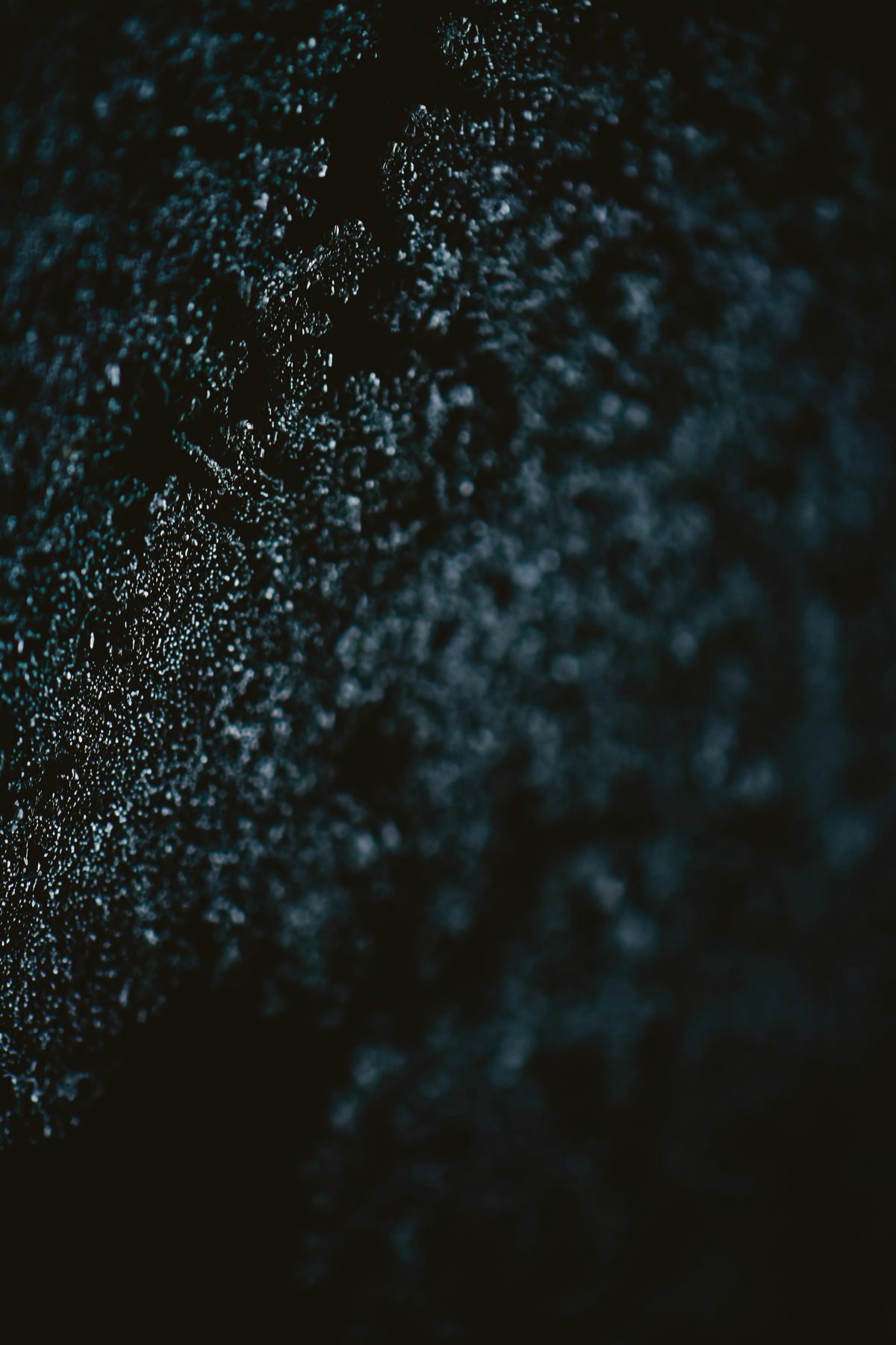 Abstract blue speckled texture
